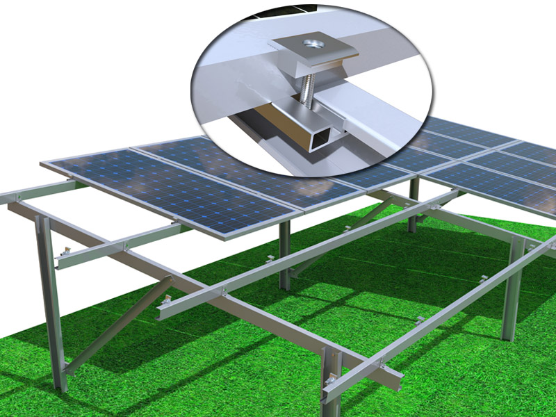 comment choisir le ZAM ou la structure en acier sur le système de montage solaire ?