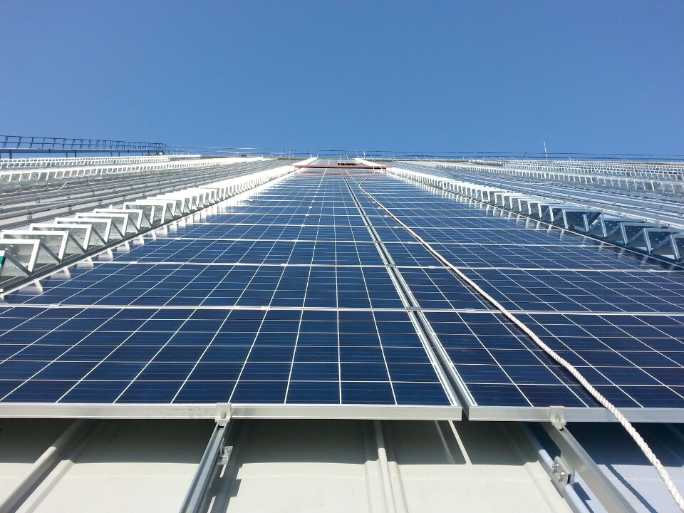 Potentiel de capacité solaire sur les toits des entrepôts du Royaume-Uni