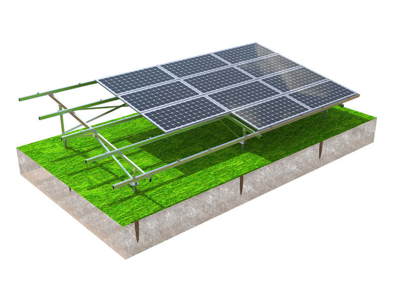 Ground Screw Solar Mounting System